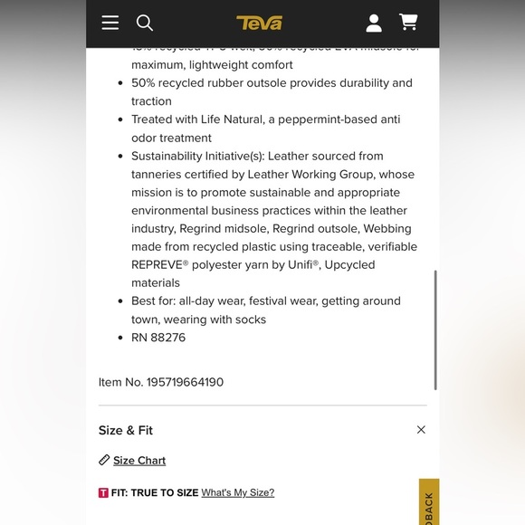 NWB Teva Midform Lace Up Leather Winter Fall Hiking Boots - Picture 13 of 16